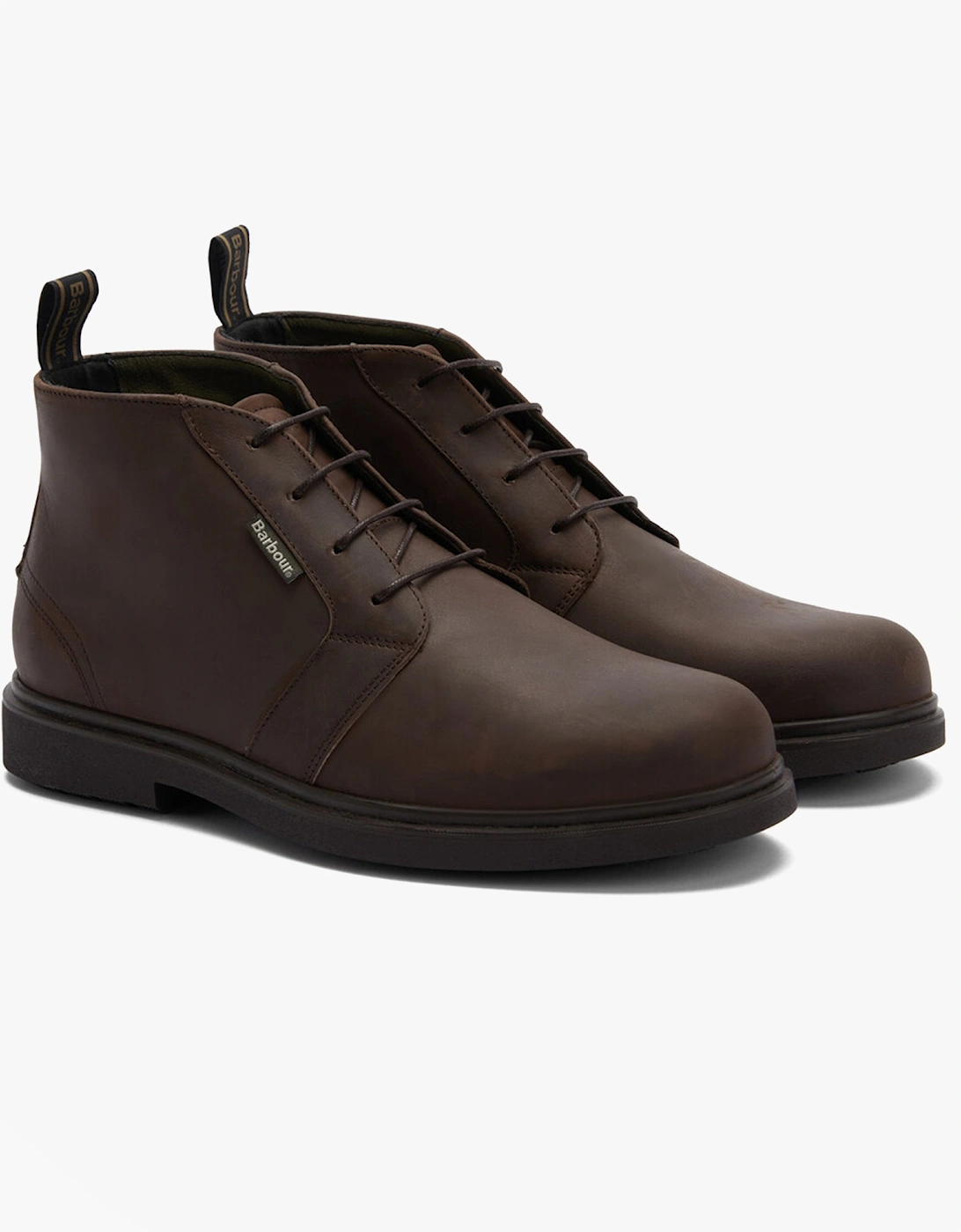 MEAYS Mens Chukka Boots Dark Brown