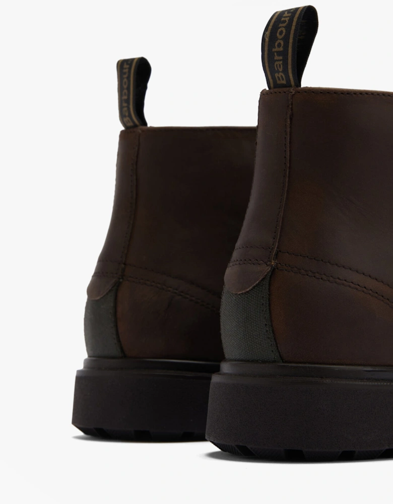 MEAYS Mens Chukka Boots Dark Brown