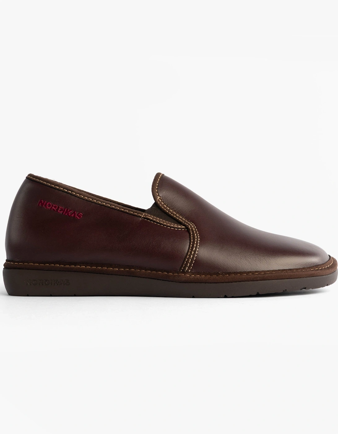 663 DUBLIN Mens Full Slippers Burdeos Red, 7 of 6