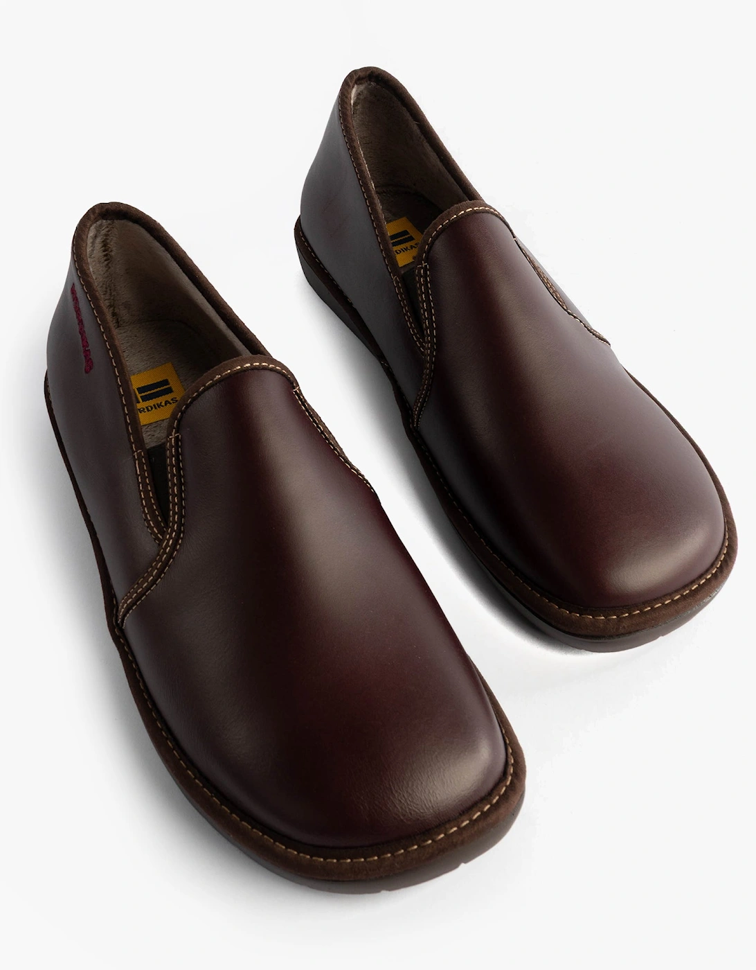 663 DUBLIN Mens Full Slippers Burdeos Red