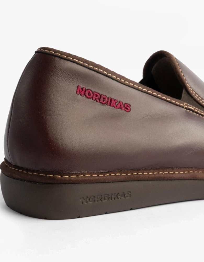 663 DUBLIN Mens Full Slippers Burdeos Red