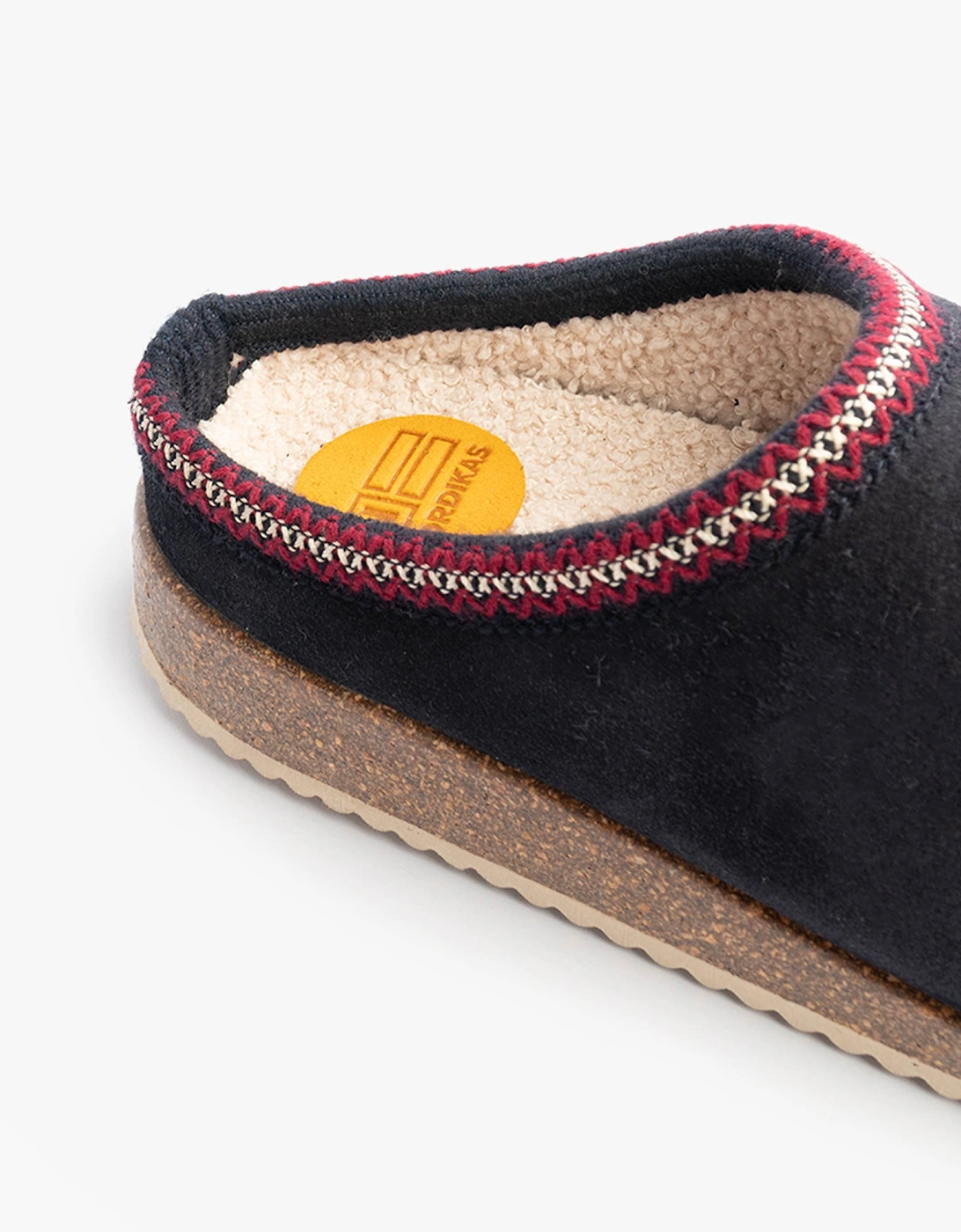 2258 AFELPADO Womens Mule Slippers Navy