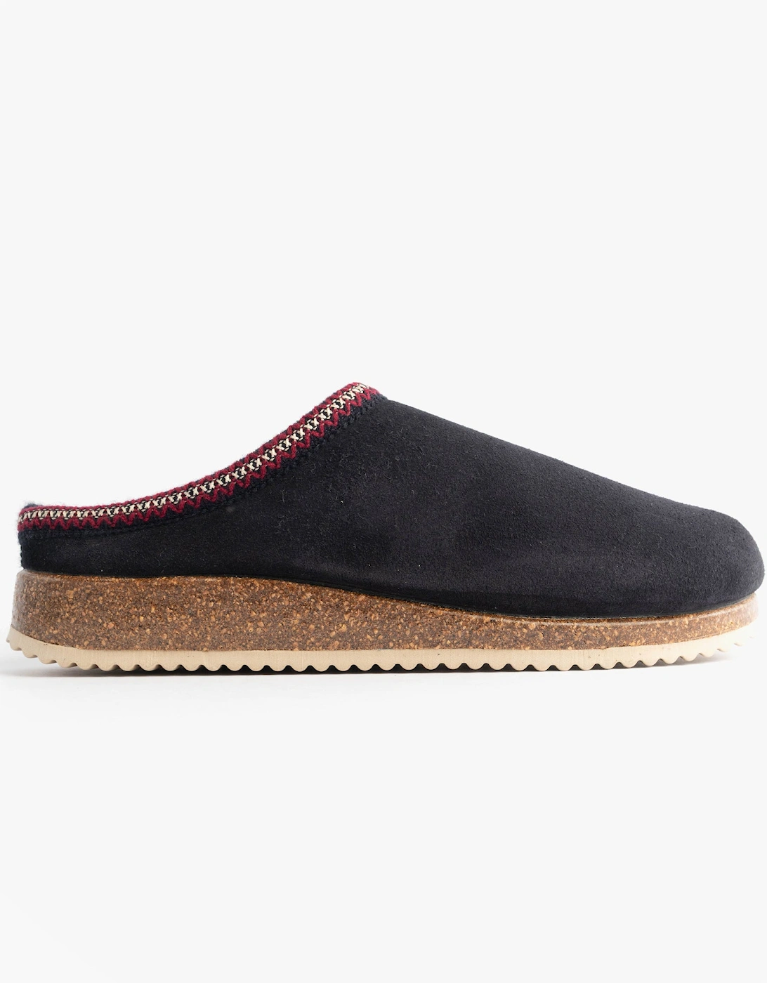 2258 AFELPADO Womens Mule Slippers Navy, 7 of 6