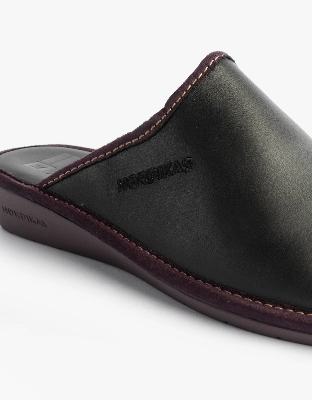 347 DUBLIN Womens Mule Slippers Black