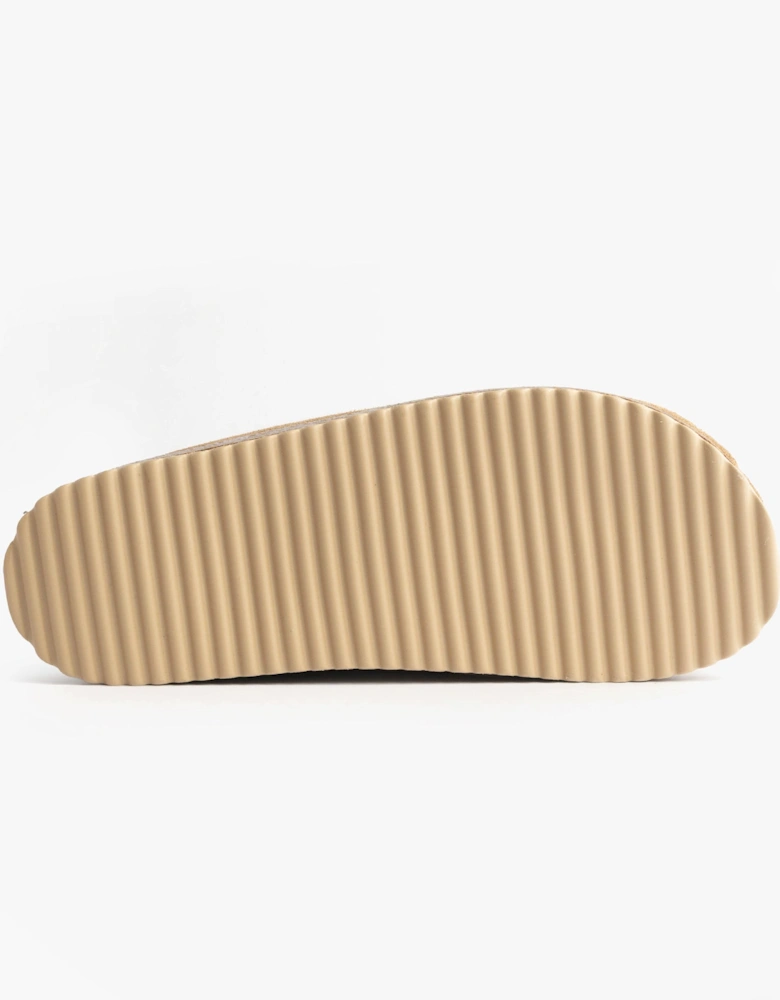 2247 AFELPADO Womens Mule Slippers Beige