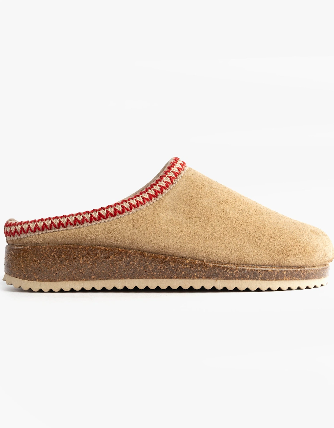 2247 AFELPADO Womens Mule Slippers Beige, 7 of 6