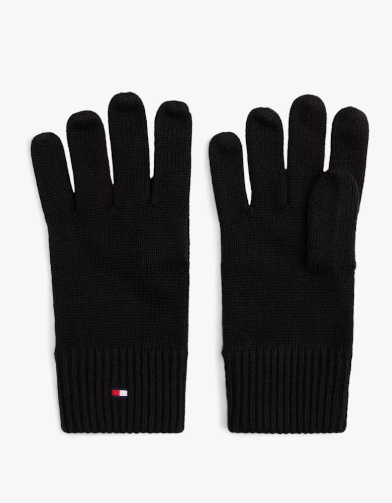 ESSENTIALS FLAG GLOVES Mens Gloves Black