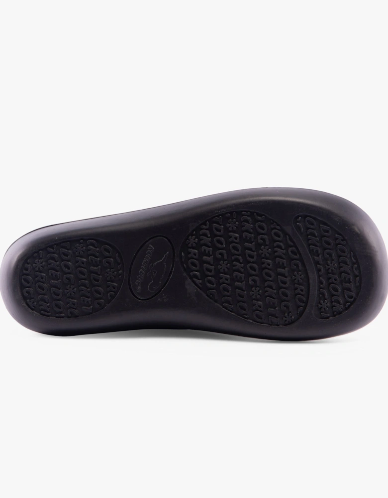 SUGAR GLIDER Womens Clog Slippers Black