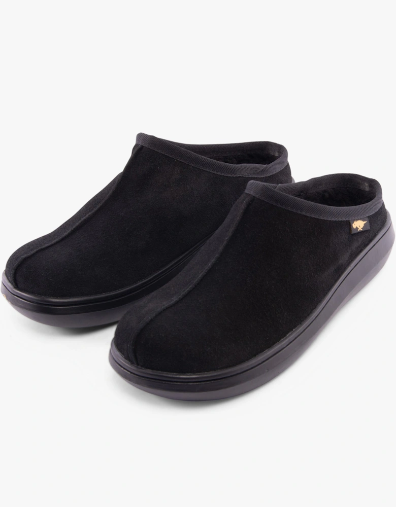 SUGAR GLIDER Womens Clog Slippers Black