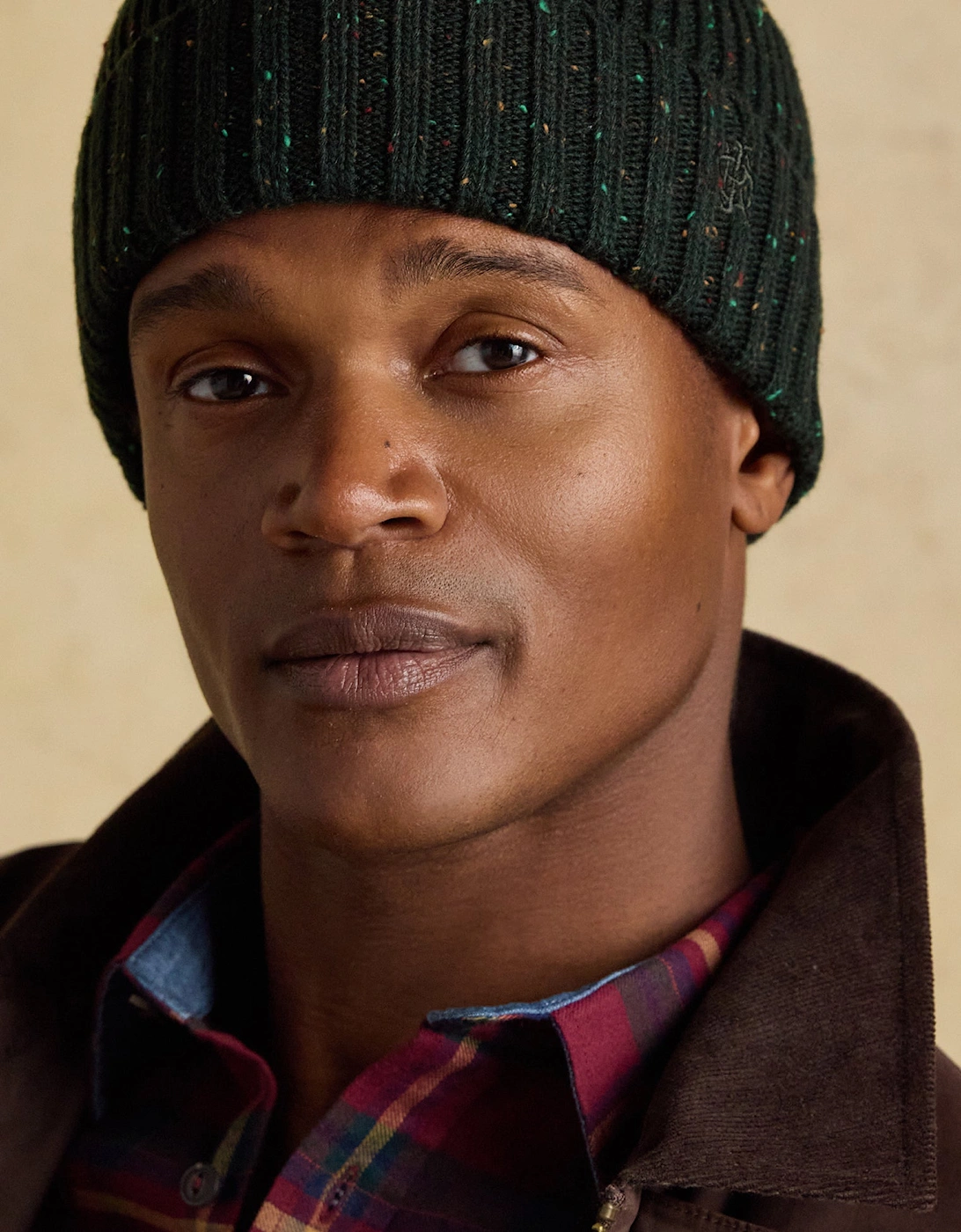 HAMMOND Mens Beanie Green