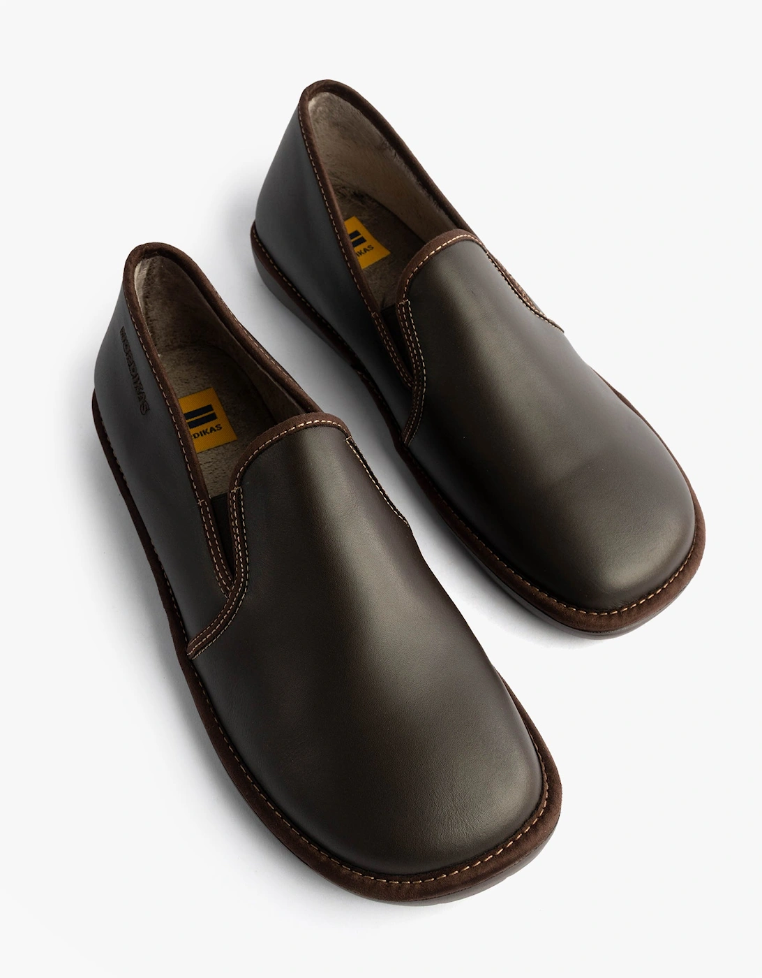 663 DUBLIN Mens Full Slipper Slippers Moka