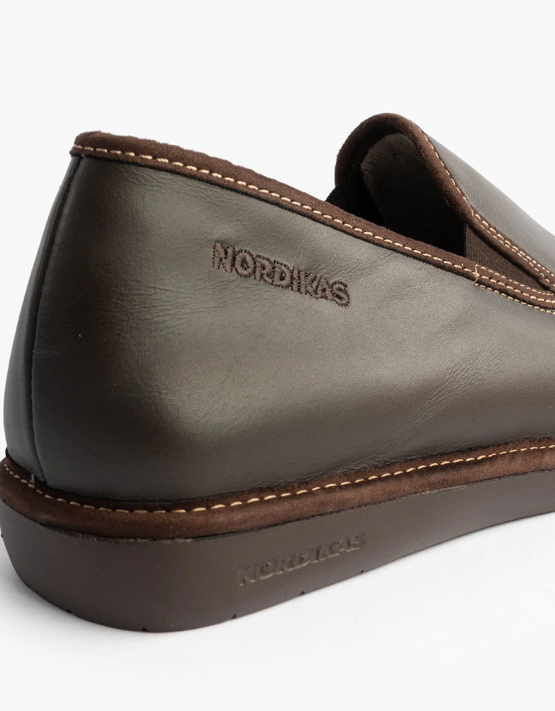 663 DUBLIN Mens Full Slipper Slippers Moka