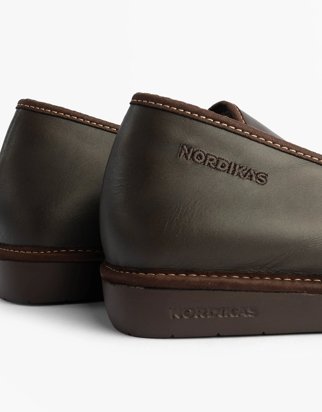 663 DUBLIN Mens Full Slipper Slippers Moka