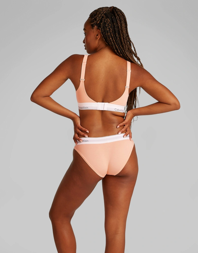 ICON COTTON Womens Lift Bralette Melon Frenzy