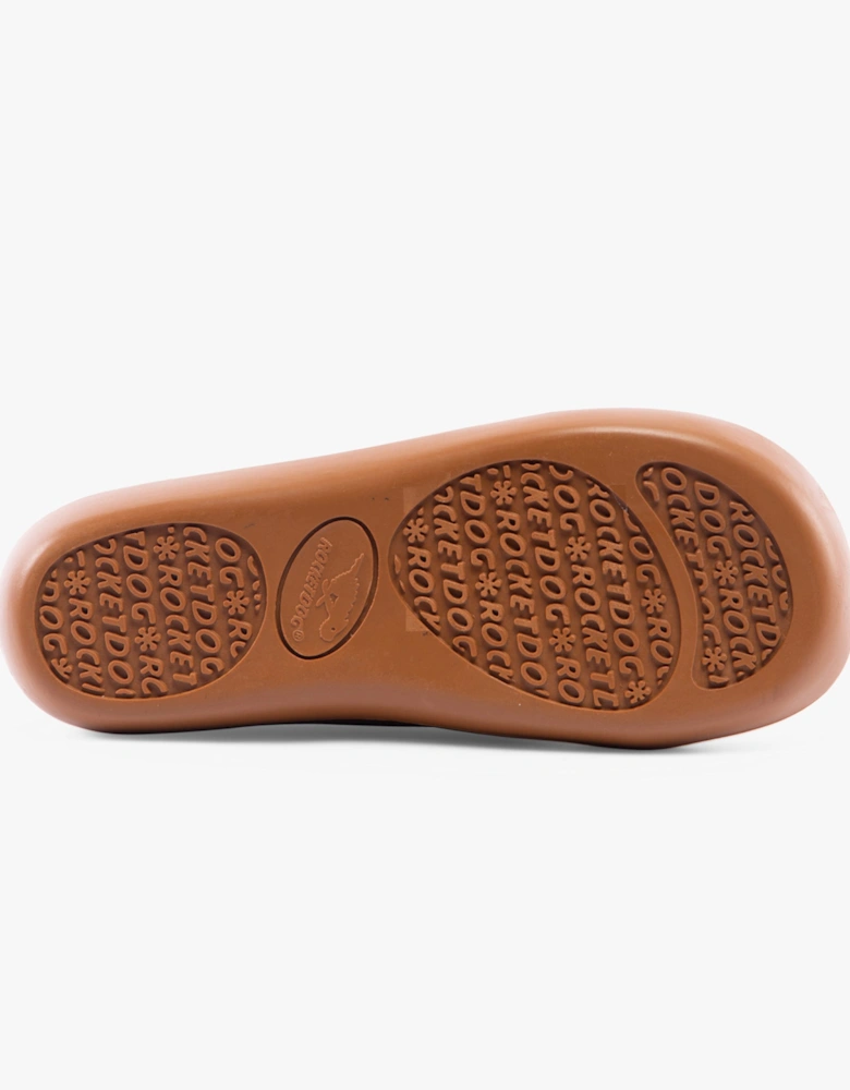 SUGAR GLIDER Womens Clog Slippers Camel