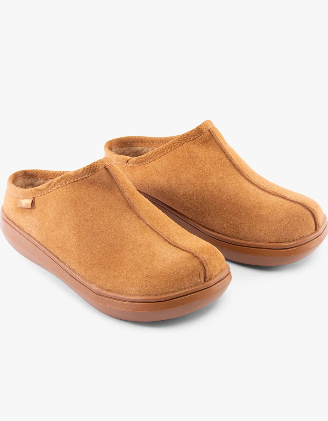 SUGAR GLIDER Womens Clog Slippers Camel