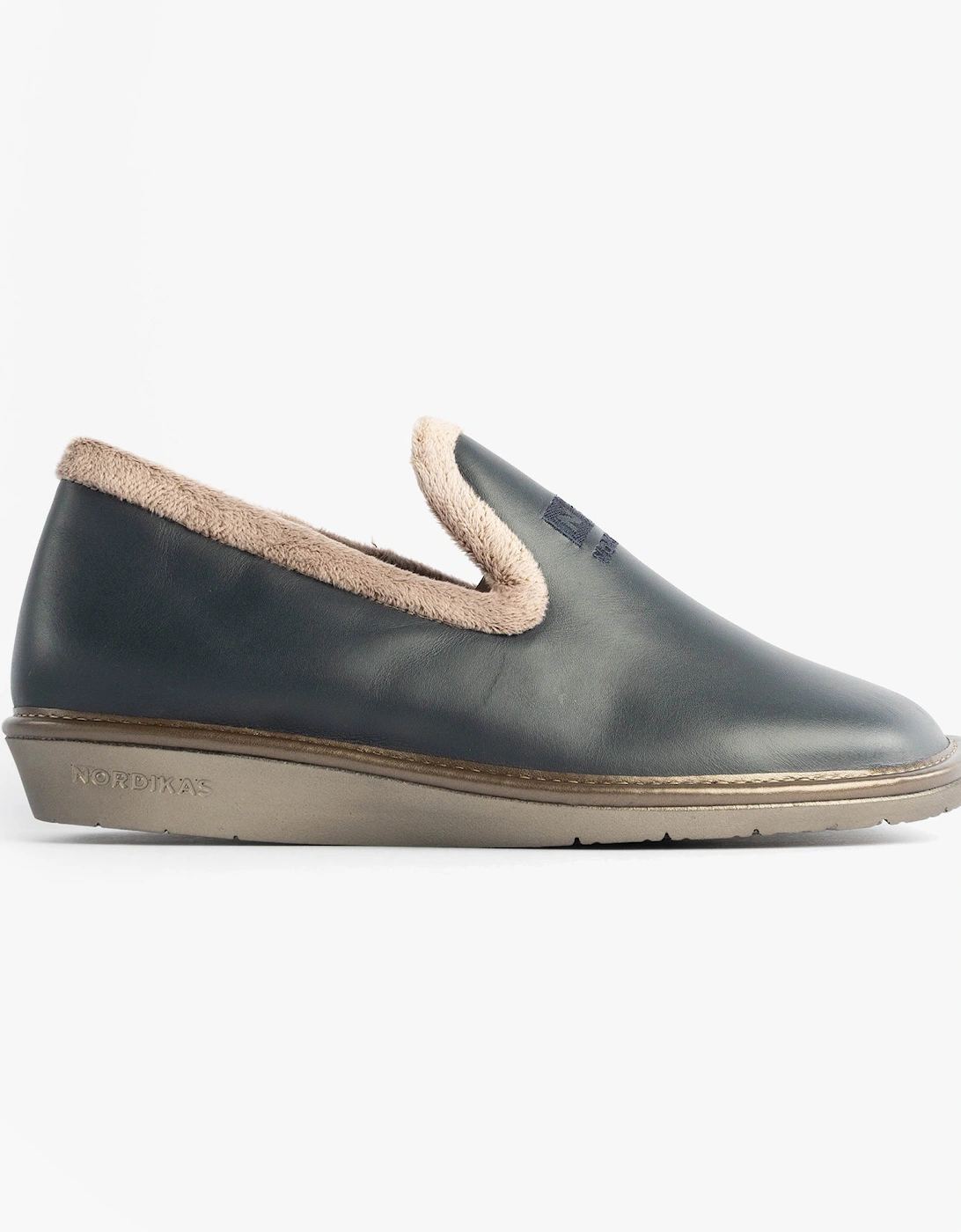DUBLIN Womens Full Slipper Navy, 7 of 6