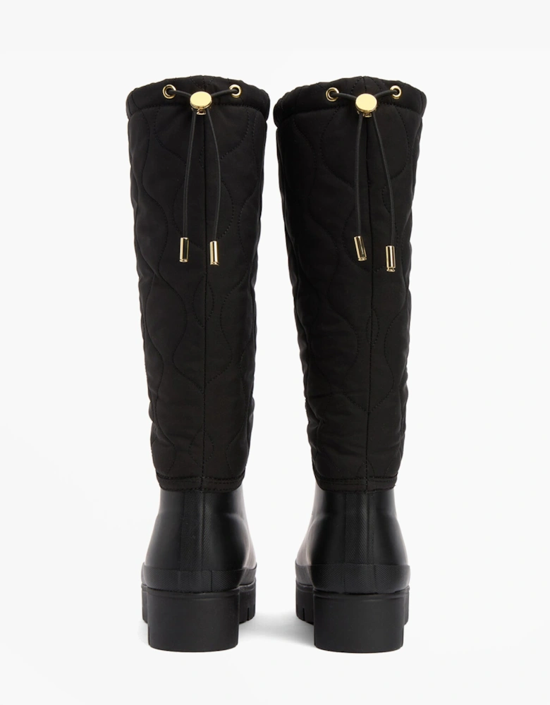 MARNIE Womens Tall Wellies Black