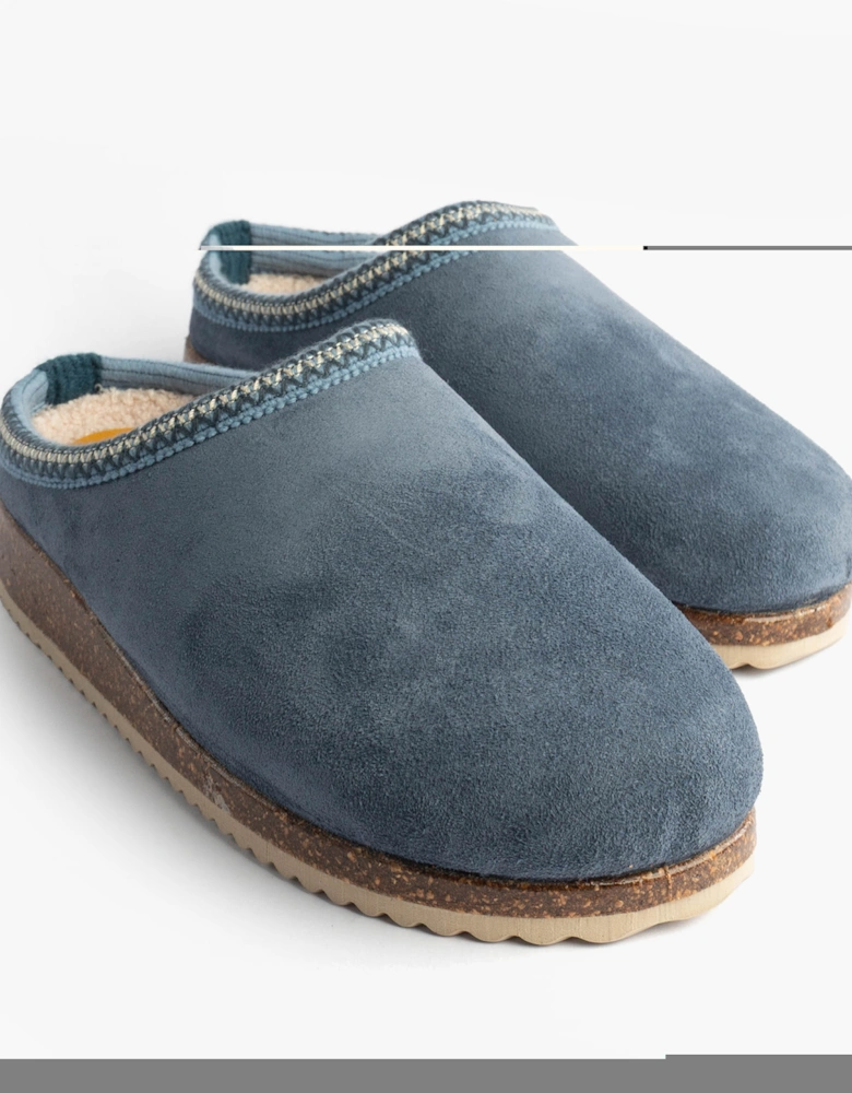 2247 AFELPADO Womens Mule Slippers Denim