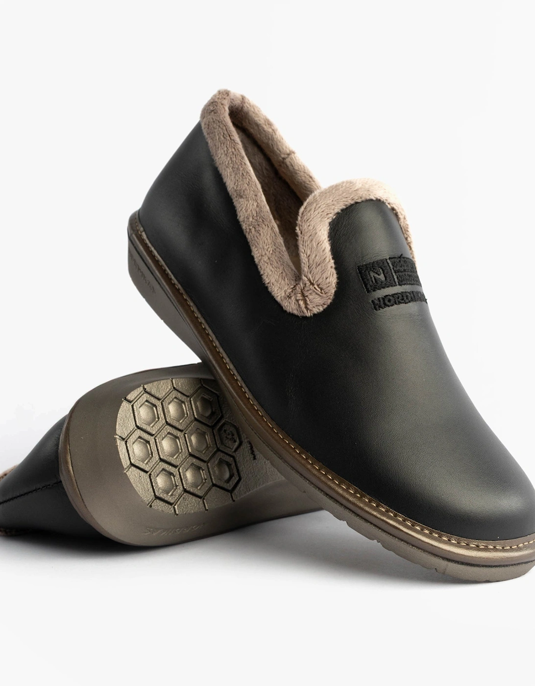 DUBLIN Womens Full Slipper Black