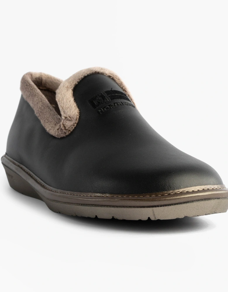 DUBLIN Womens Full Slipper Black