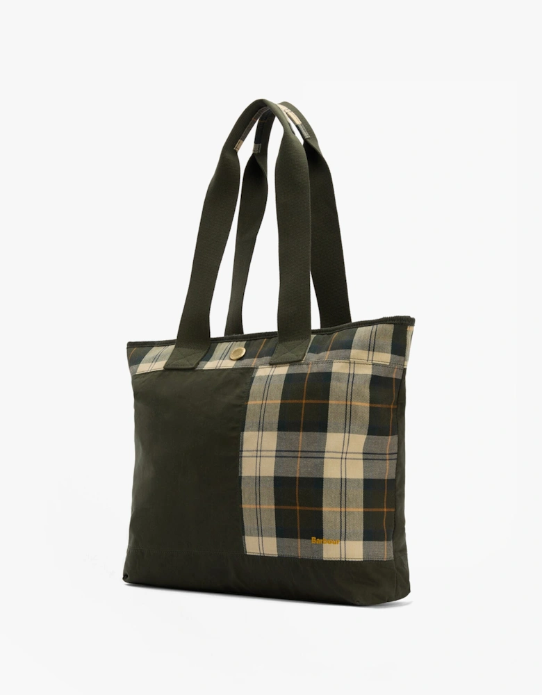 MYA PATCHWORK Tote Bag Womens Tote Bag Sage/Ancient