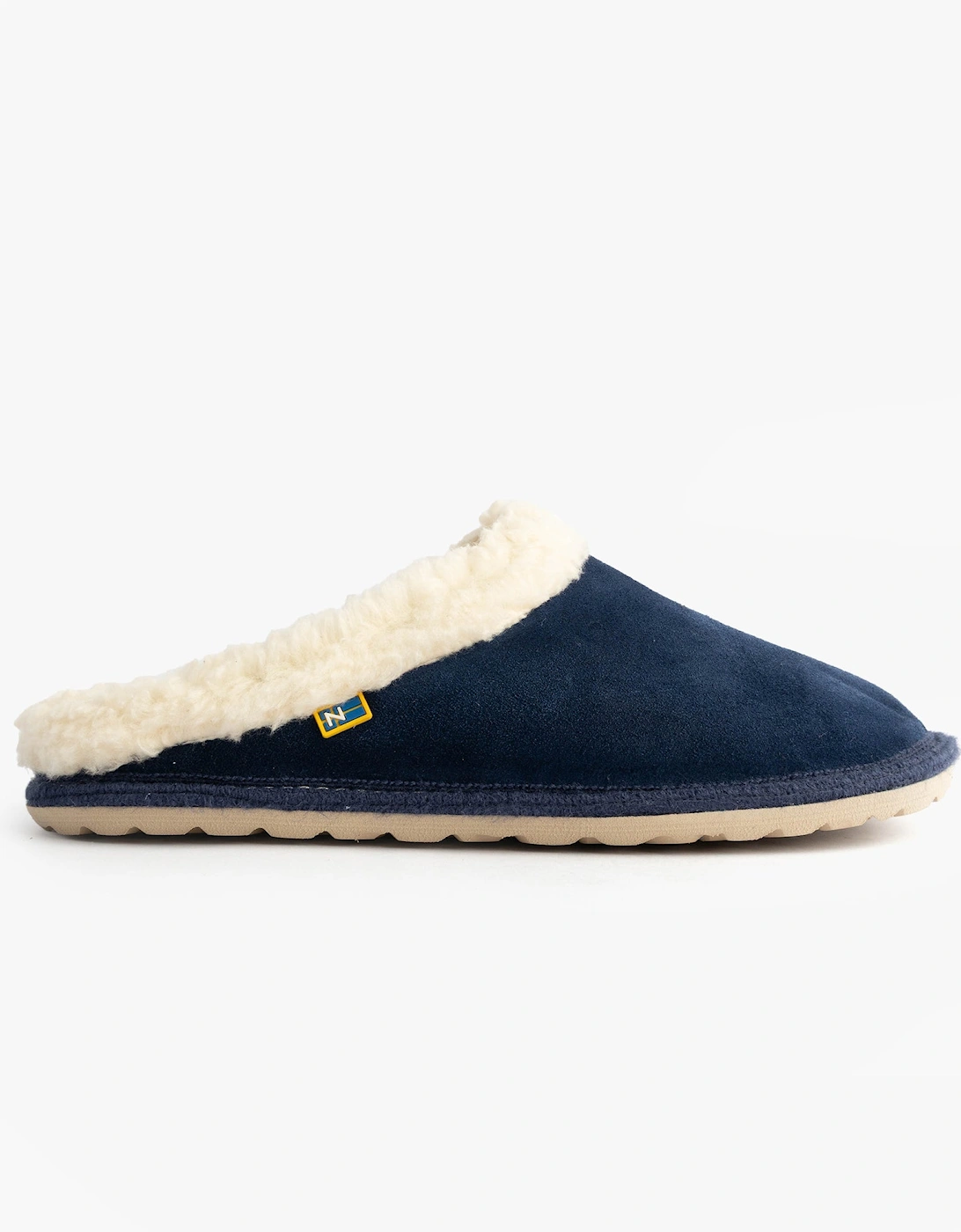 2087 AFELPADO Womens Mule Slippers Navy, 7 of 6