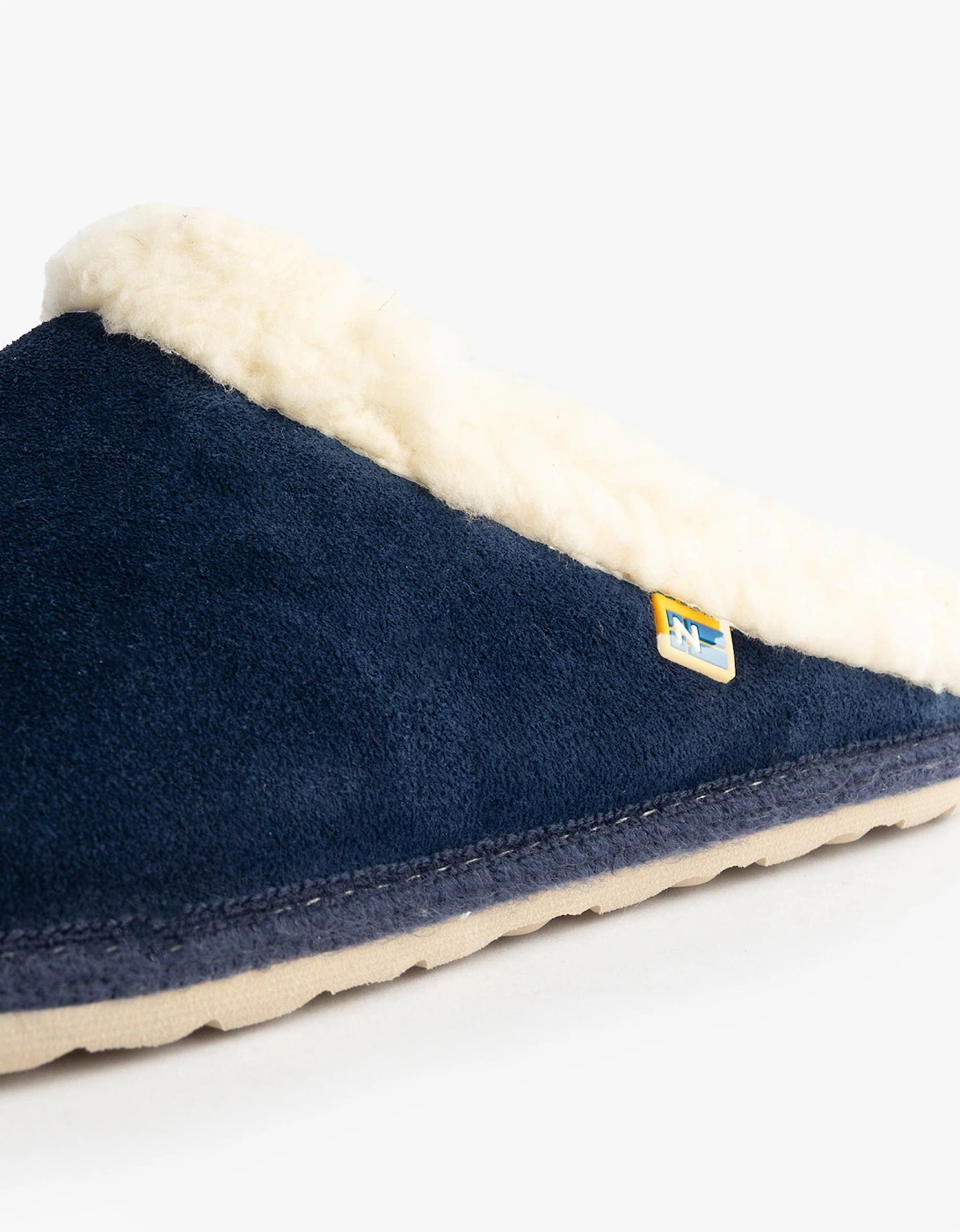 2087  AFELPADO Womens Mule Slippers Navy