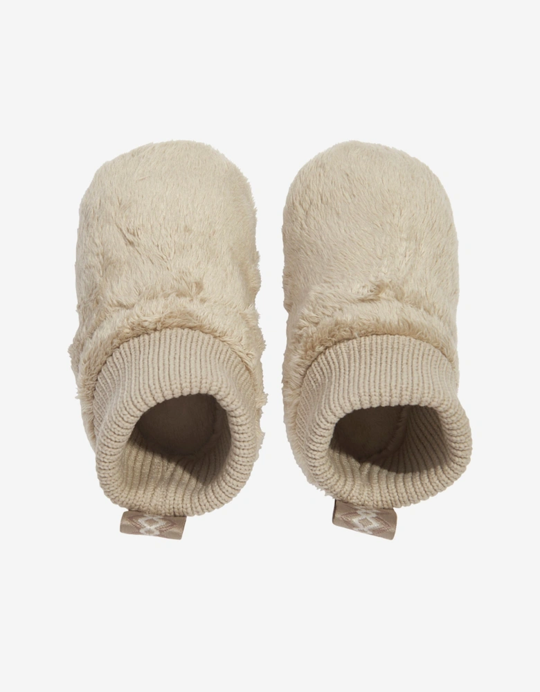 Baby Nesti Booties in Beige