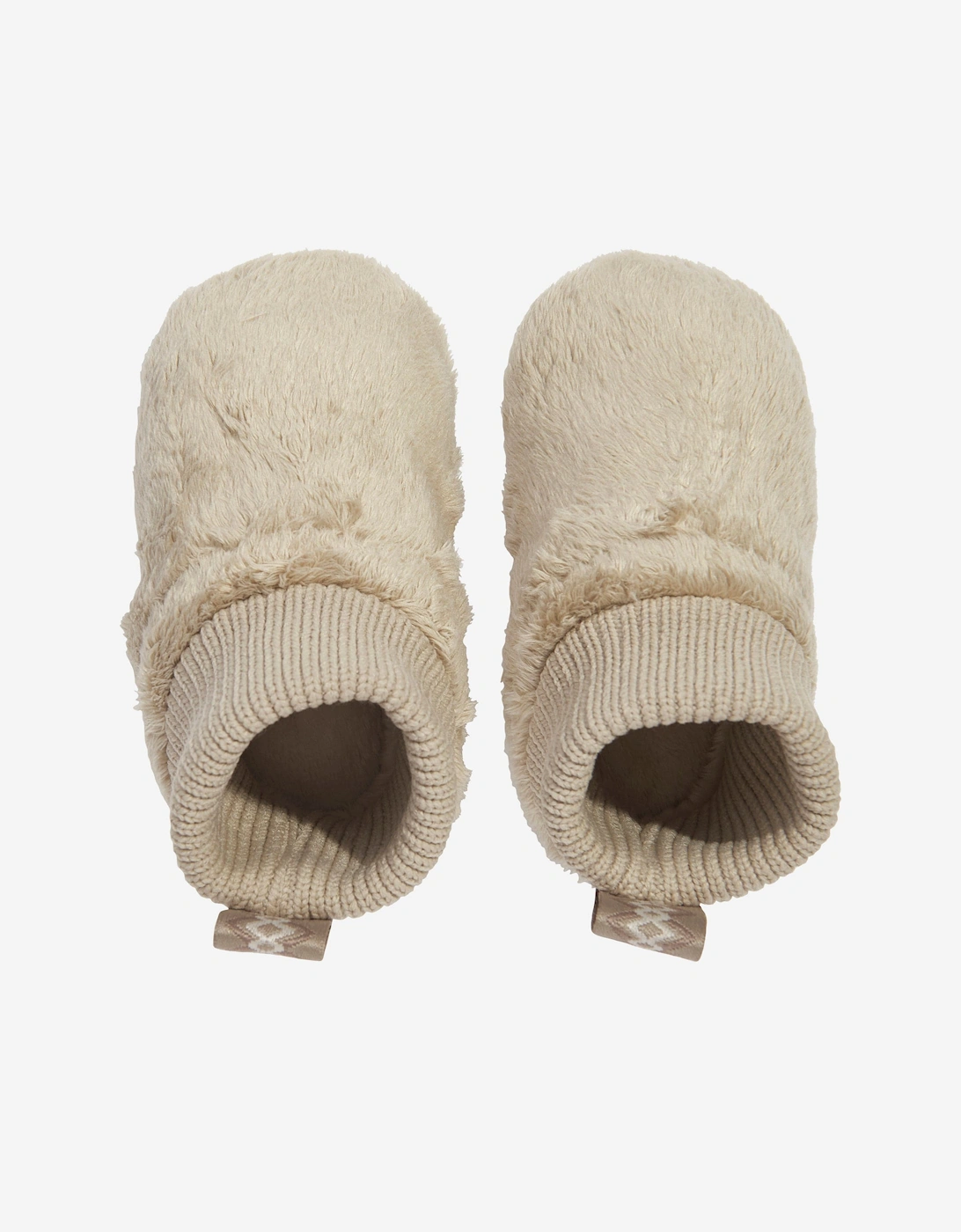 Baby Nesti Booties in Beige