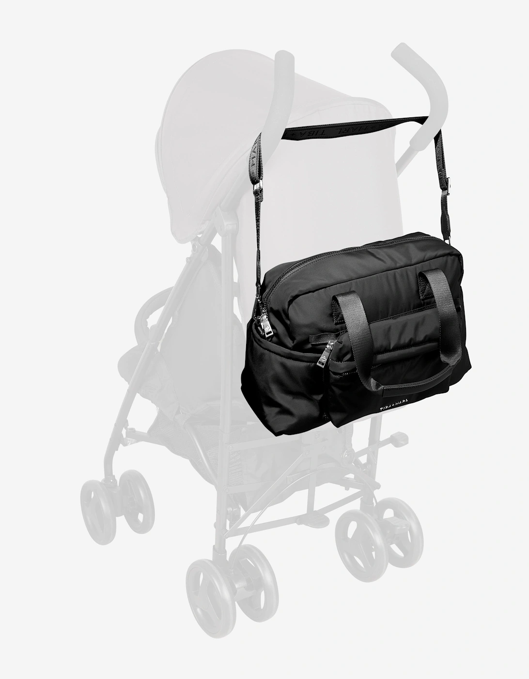 Baby Phoenix Changing Holdall Bag in Black (43cm)
