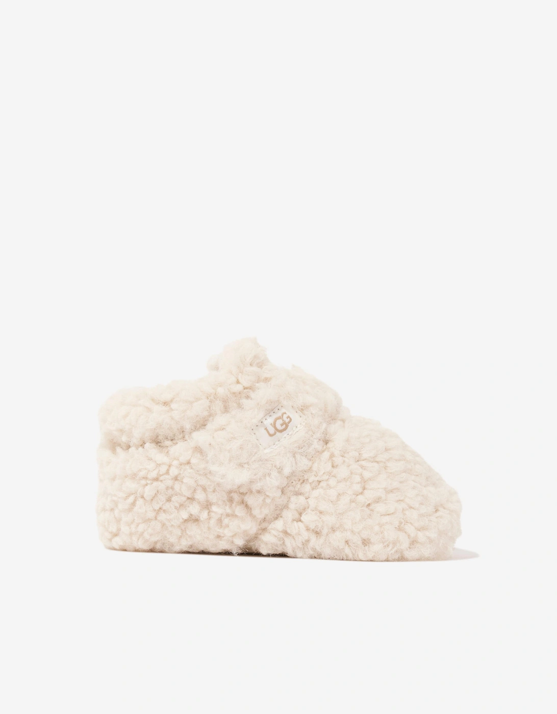 Baby Faux Fur Bixbee Booties in Ivory, 5 of 4