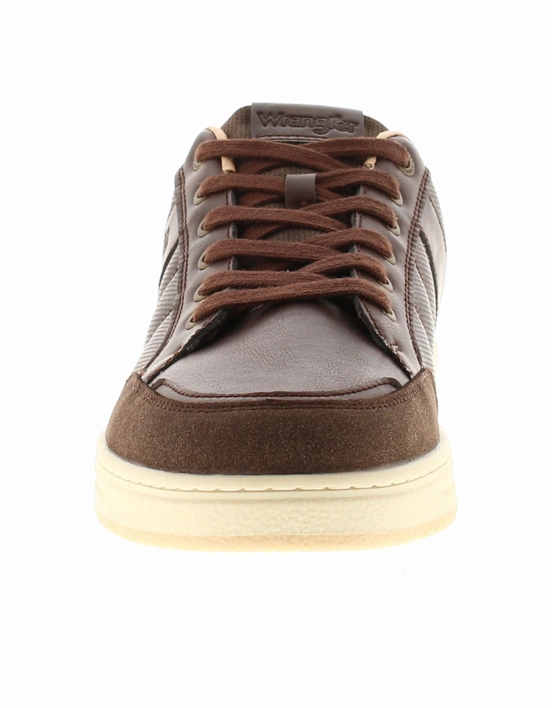 Mens Casual Shoes goldston Lace Up brown UK Size