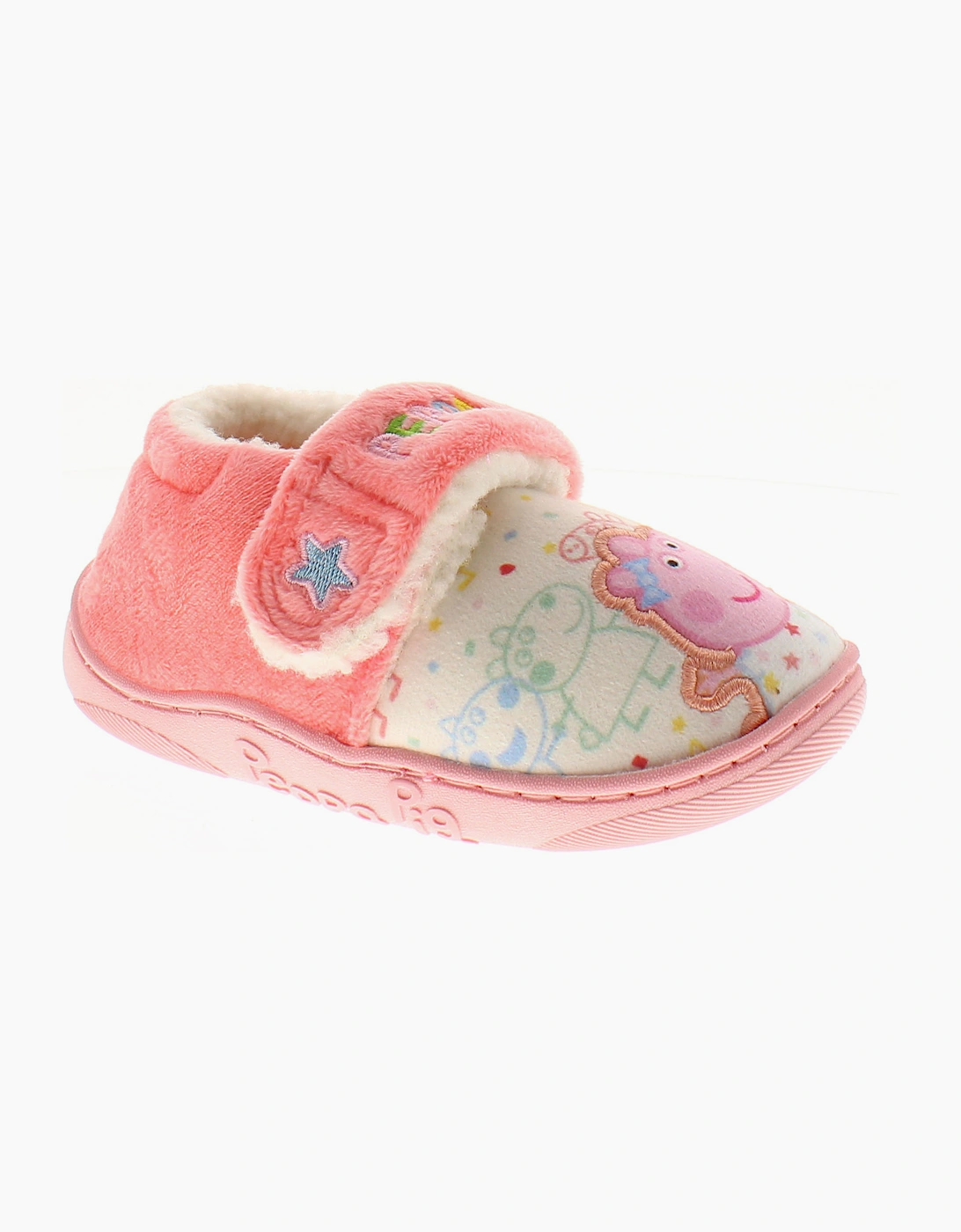Girl's Peppa Pig Girls Slippers Infants Prive Slipper pink UK Size - Size: 7
