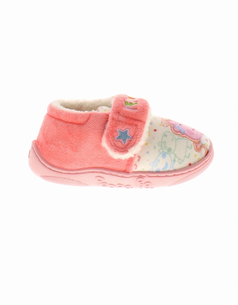 Girls Slippers Infants Prive Slipper pink UK Size