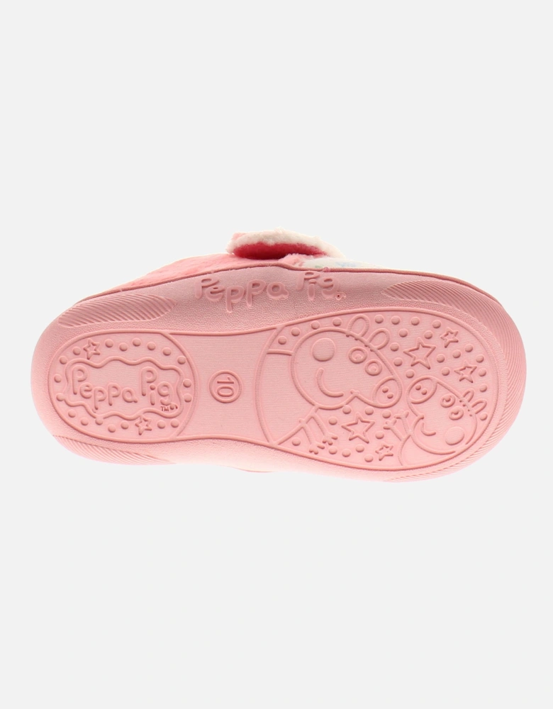 Girls Slippers Infants Prive Slipper pink UK Size