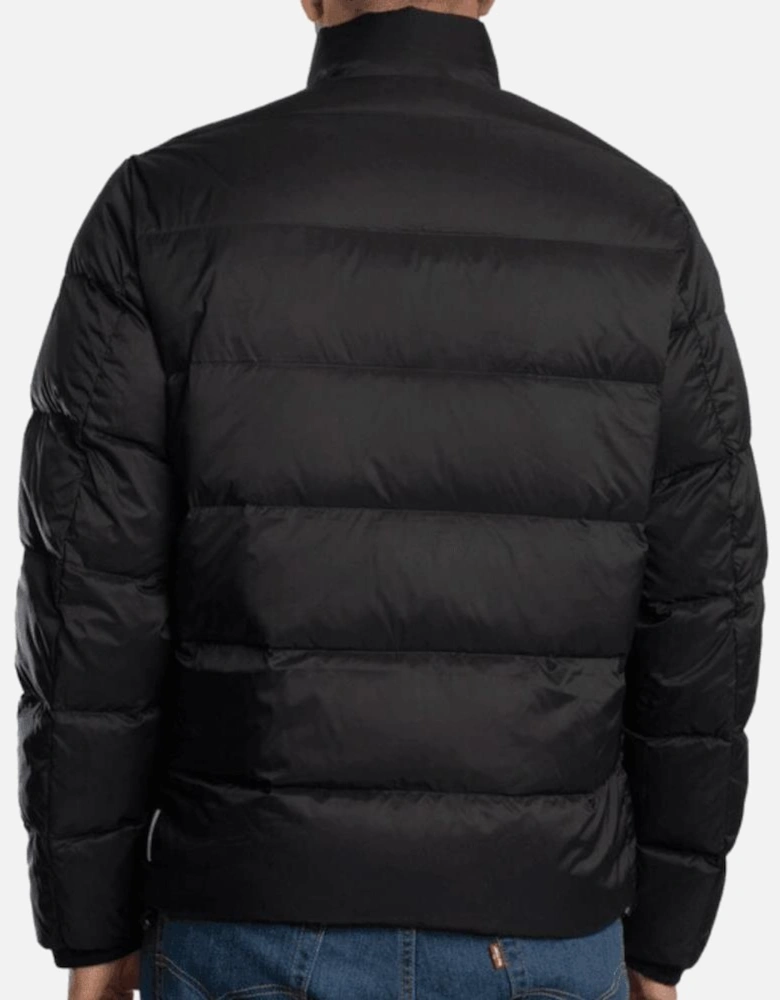 Nylon Black Puffer Jacket