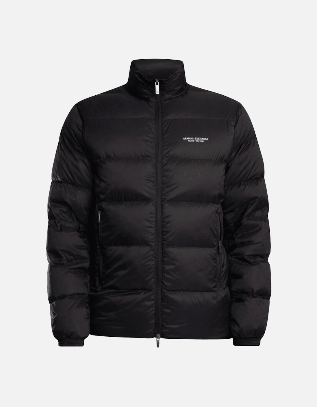 Nylon Black Puffer Jacket, 4 of 3