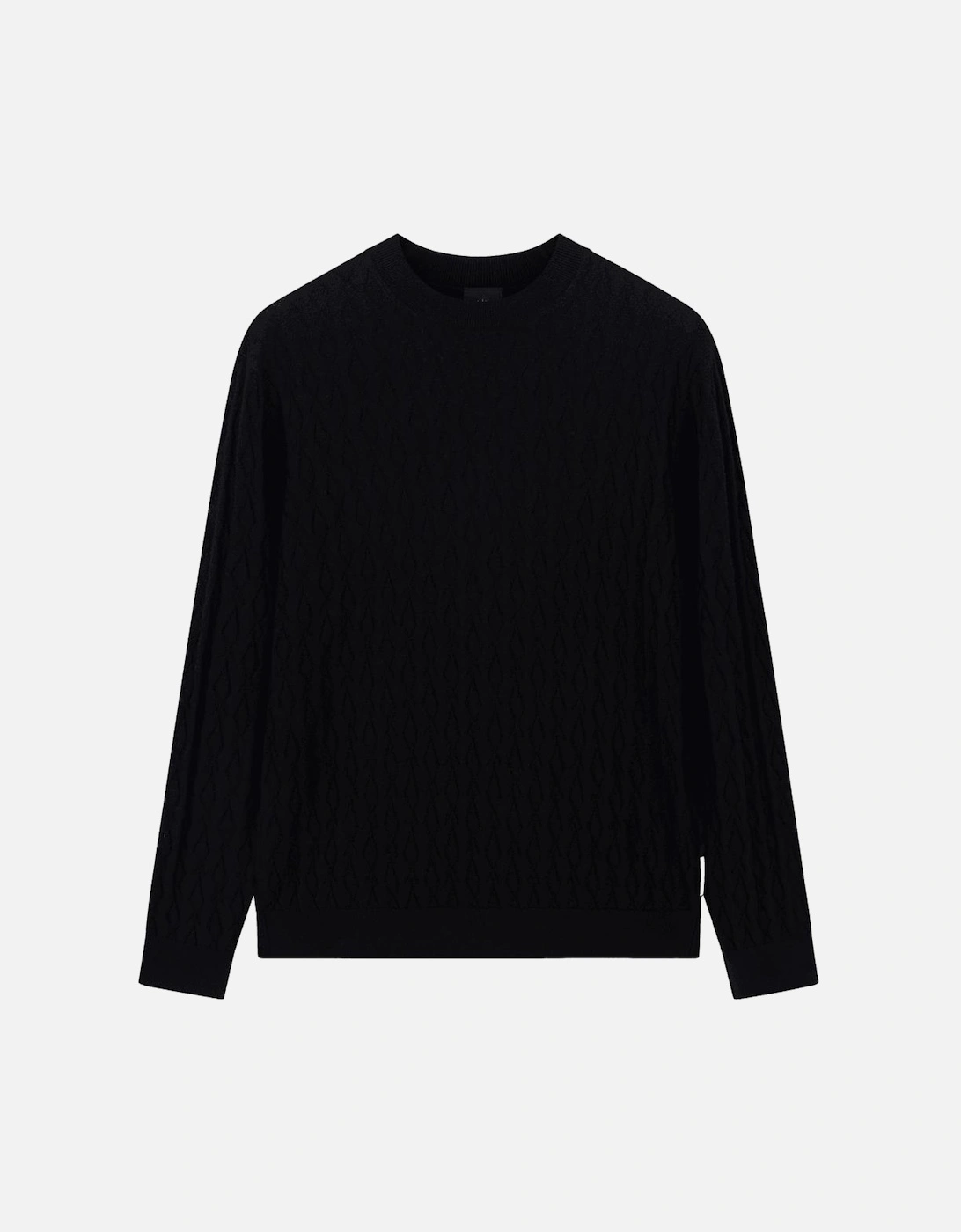 Monogram Black Knitwear Sweater, 4 of 3