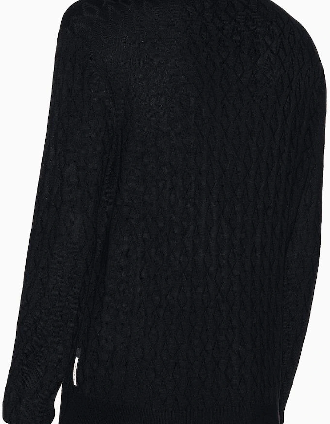 Monogram Black Knitwear Sweater