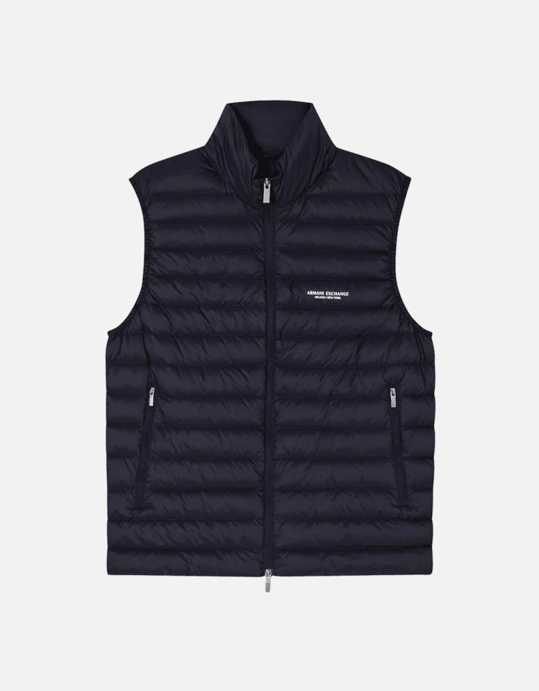 Full Zip Fine Padded Gilet
