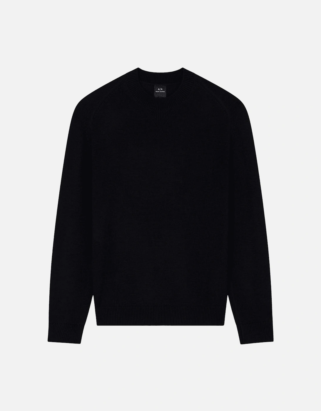 Ribbed Knit Black Knitwear Jumper, 4 of 3