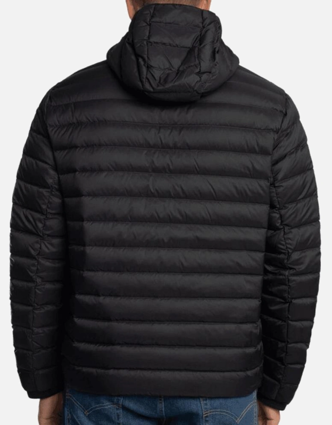 Full Zip Fine Padded Hooded Jacket