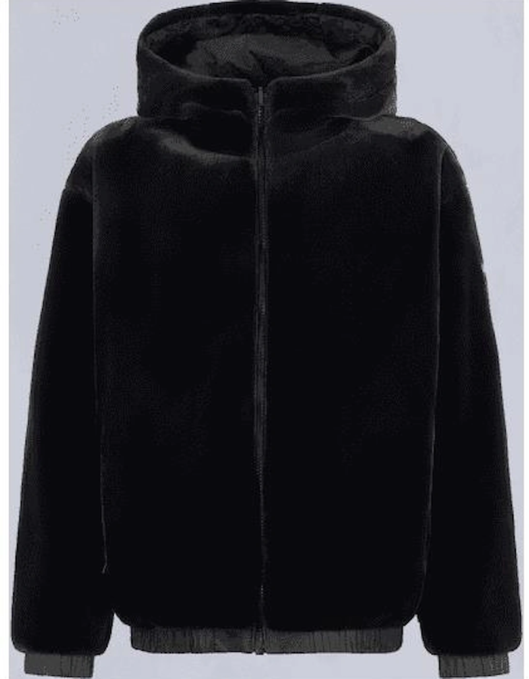 Borden Reversible Bunny Black Jacket