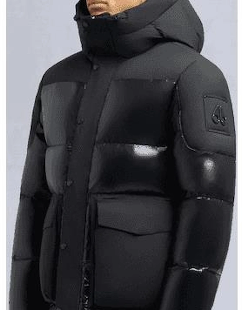 Briar 3Q Black Puffer Jacket