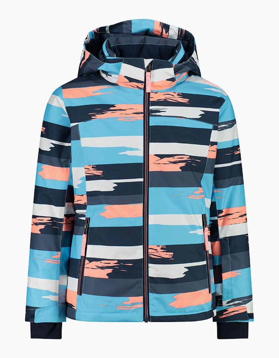 CMP Kids Waterproof Breathable Ski Jacket - Topazio Bianco Lotus - Size: 5 yrs