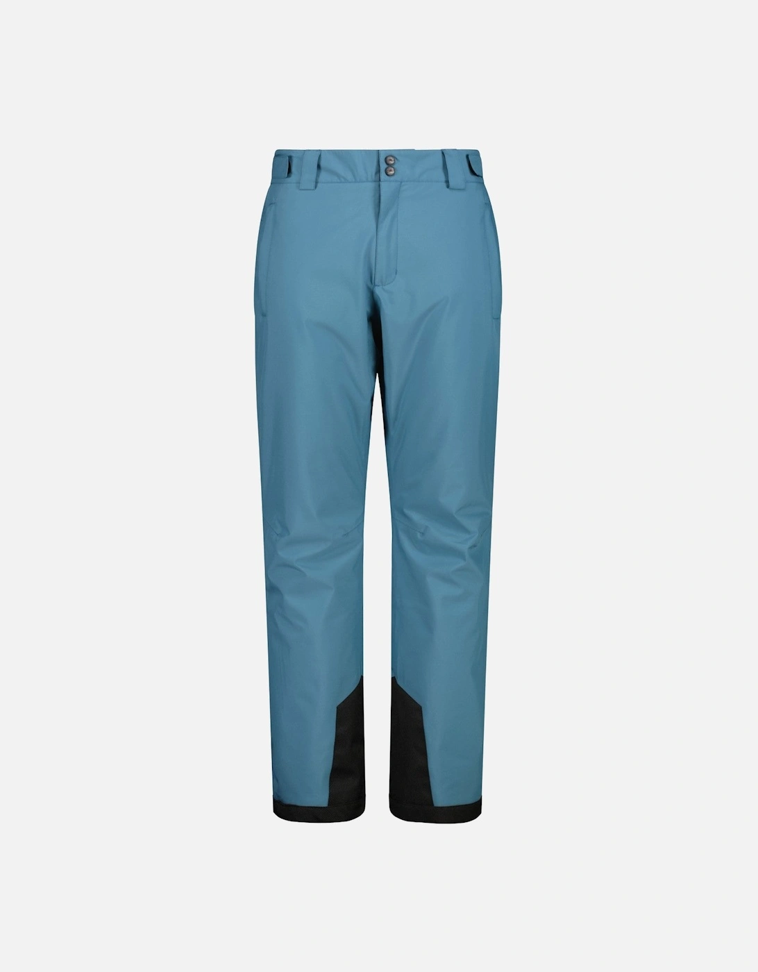 Mens Twill Breathable Waterproof Ski Pants, 2 of 1