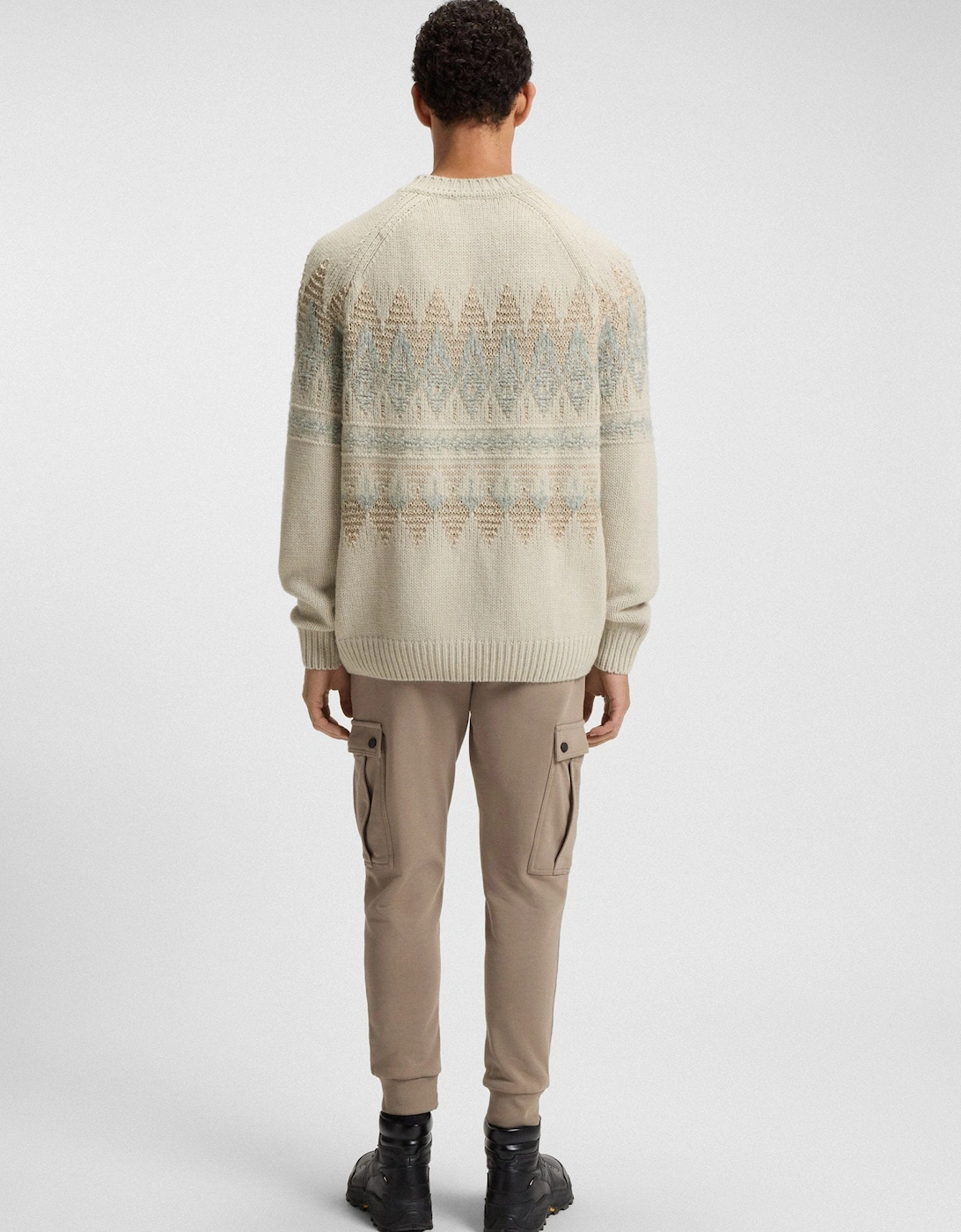BOSS Orange Karombo Sweater 271 L Beige