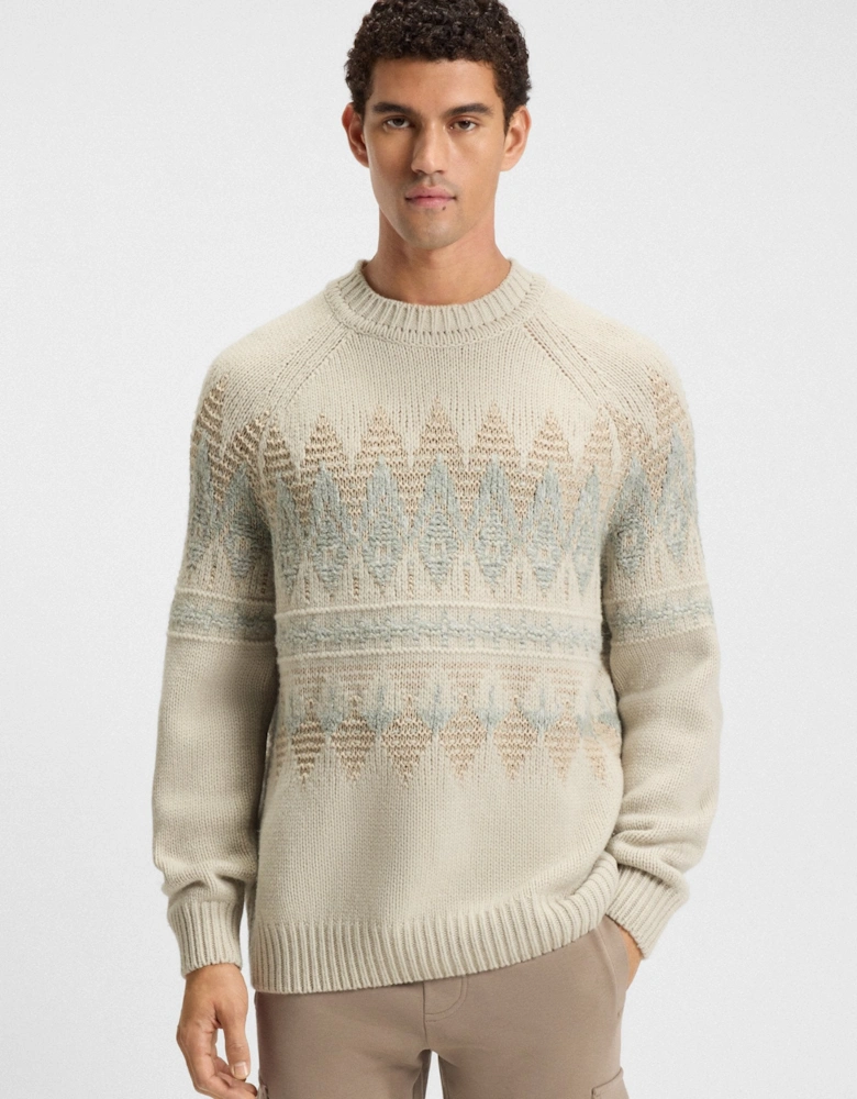 BOSS Orange Karombo Sweater 271 L Beige
