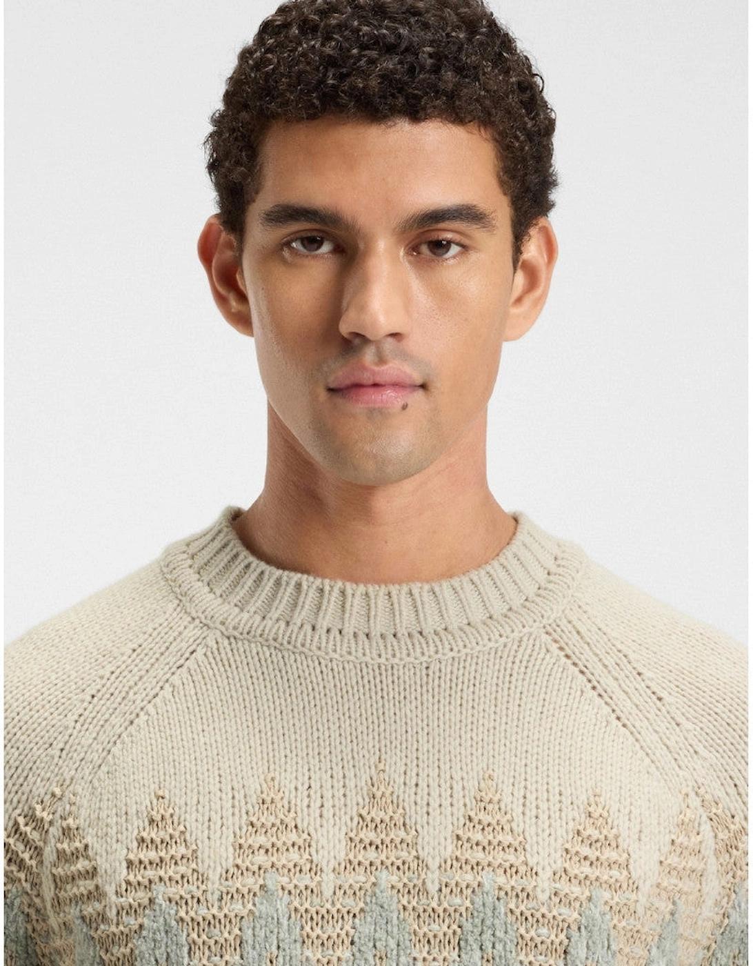 BOSS Orange Karombo Sweater 271 L Beige